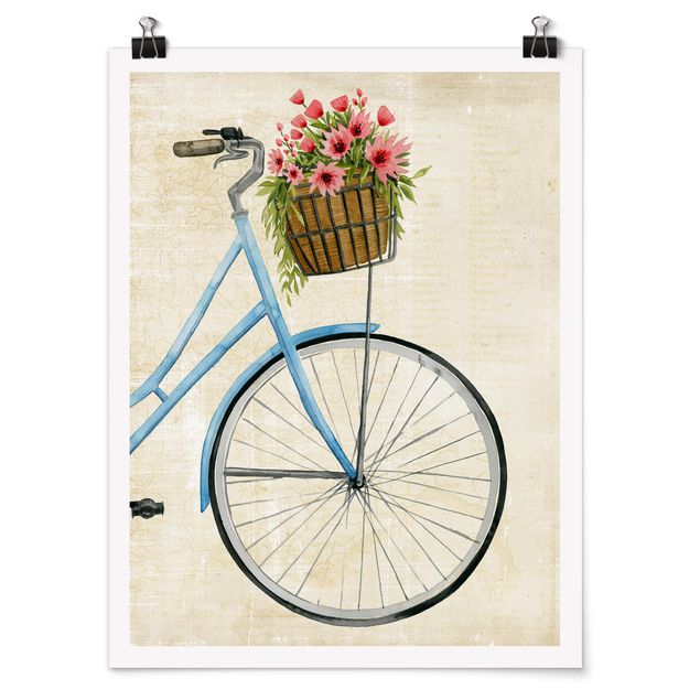 Posters Flowers Courier I