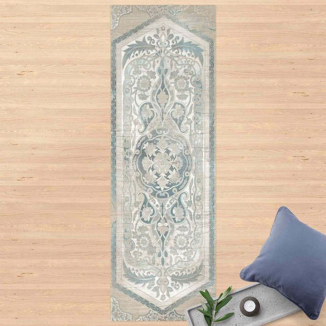 balkon tapijt Wood Panels Persian Vintage IV