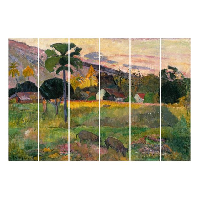 Schuifgordijnen Paul Gauguin - Haere Mai (Come Here)