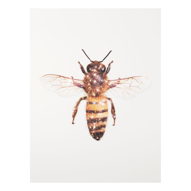 Forex schilderijen Bee With Glitter