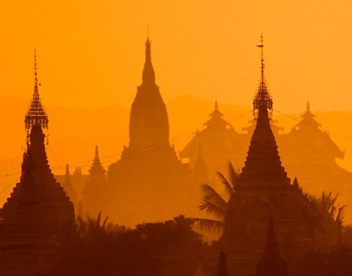 Brievenbussen Temple City In Myanmar