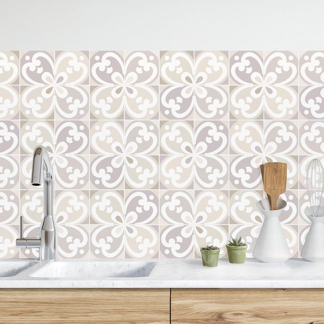Achterwand voor keuken patroon Geometrical Tiles - Mantua