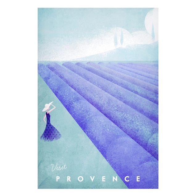 Magneetborden Travel Poster - Provence