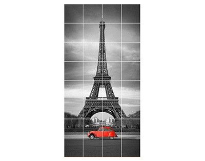 Tegelstickers Spot On Paris