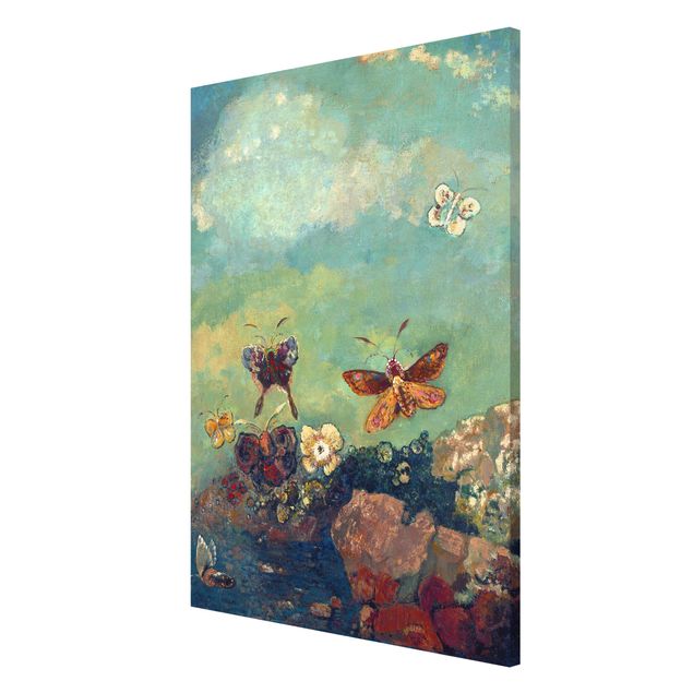 Magneetborden Odilon Redon - Butterflies
