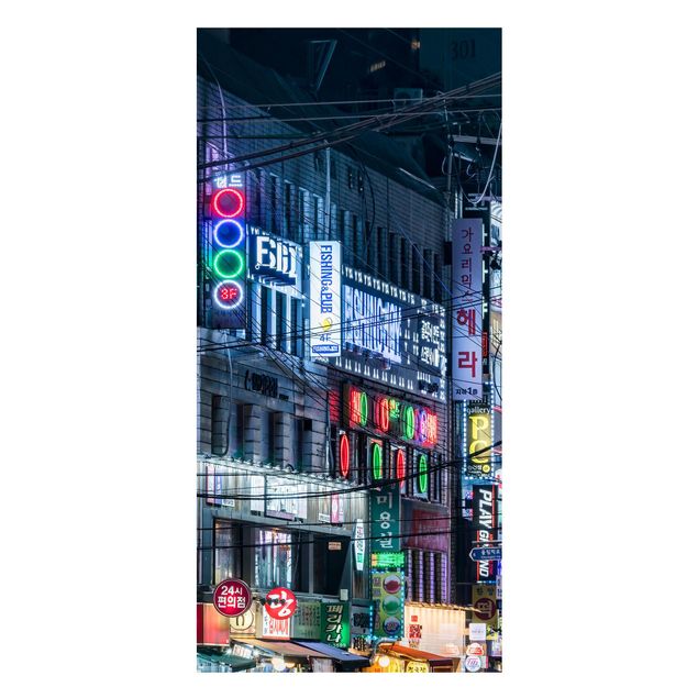 Magneetborden Nightlife Of Seoul