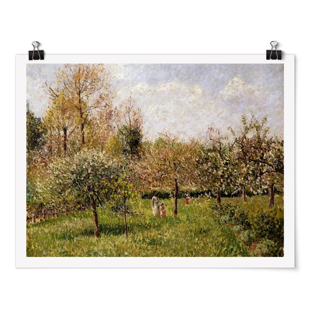 Posters Camille Pissarro - Spring In Eragny