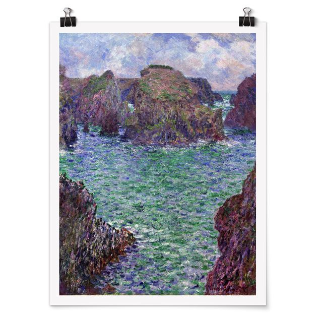Posters Claude Monet - Port-Goulphar, Belle-Île