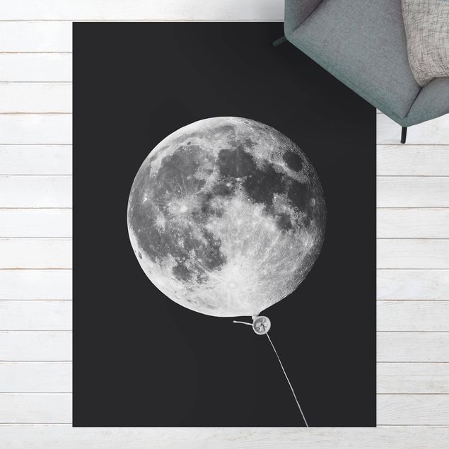 Balkonkleden Balloon With Moon