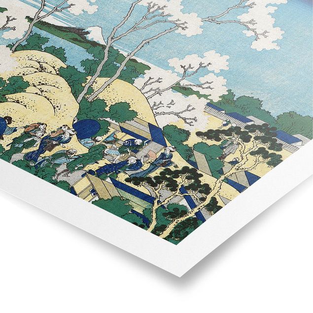 Posters Katsushika Hokusai - The Fuji Of Gotenyama