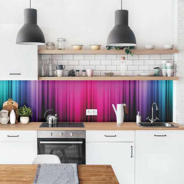 Achterwand voor keuken abstract Rainbow Display