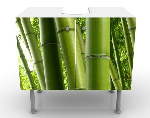 Wastafelonderkasten Bamboo Trees No.1