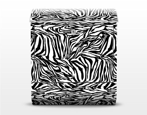 Brievenbussen Zebra Pattern Design
