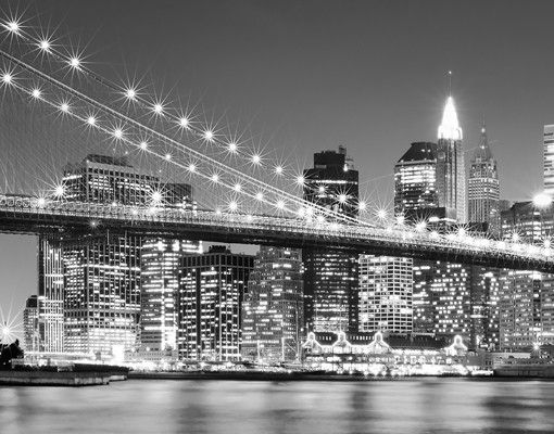 Wastafelonderkasten Nighttime Manhattan Bridge II