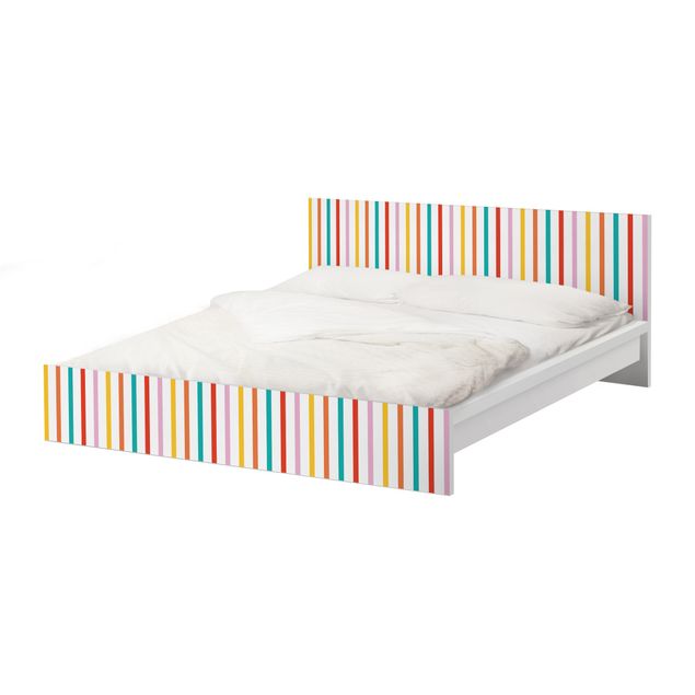 Meubelfolie IKEA Malm Bed No.UL750 Stripes