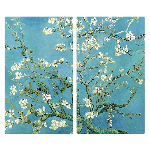 Kookplaat afdekplaten Vincent Van Gogh - Almond Blossoms