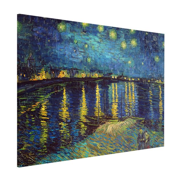 Magneetborden Vincent Van Gogh - Starry Night Over The Rhone