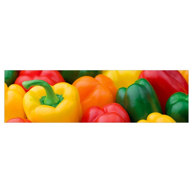 Keukenachterwanden Colourful Pepper Mix