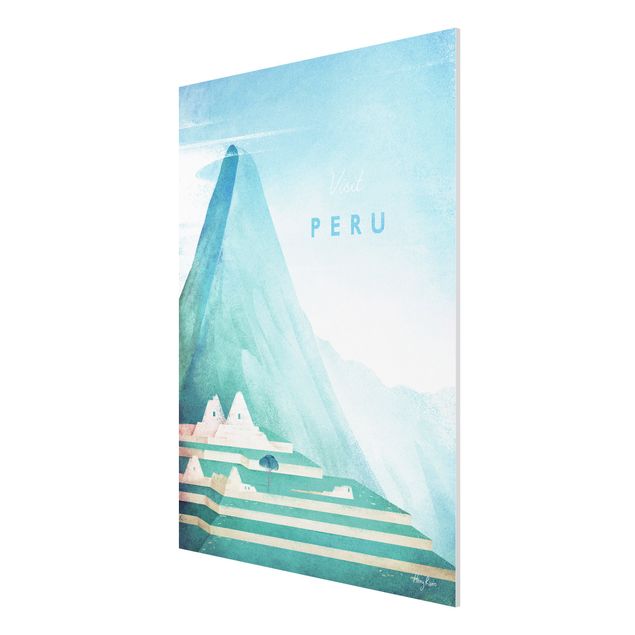 Forex schilderijen Travel Poster - Peru