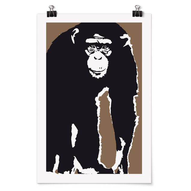 Posters No.TA10 Chimpanzee