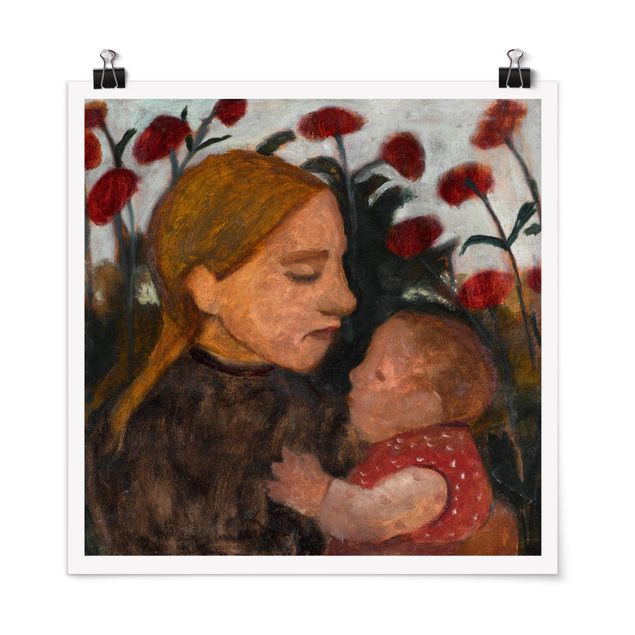 Posters Paula Modersohn-Becker - Girl with Child