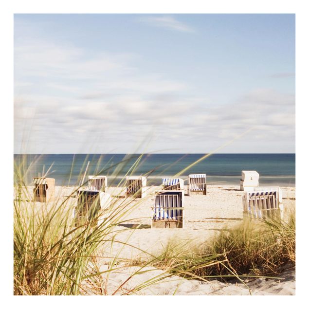 Spatscherm keuken Baltic Sea And Beach Chairs