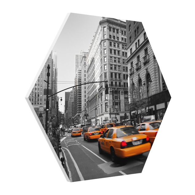 Hexagons Forex schilderijen New York, New York!