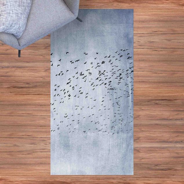 Loper tapijt Swarm Behavior