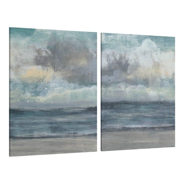 Canvas schilderijen - 2-delig  Beach Entrance Set I