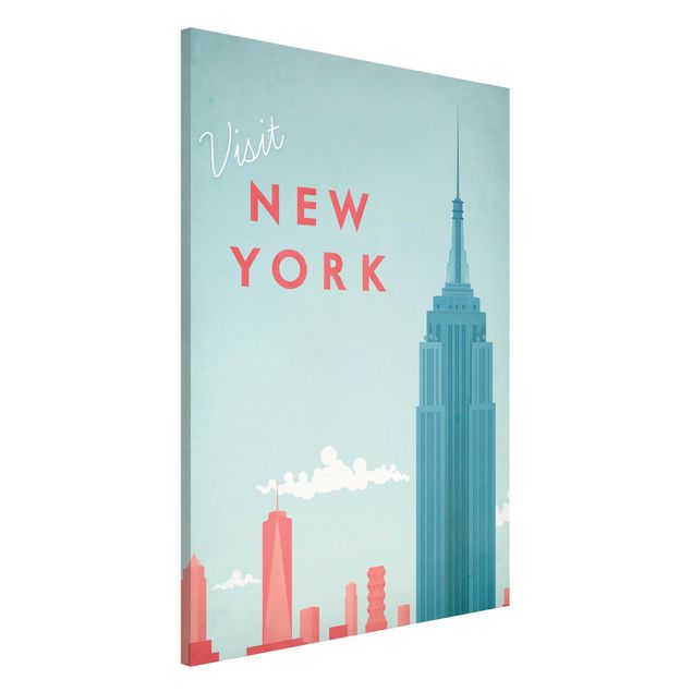 Magneetborden Travel Poster - New York