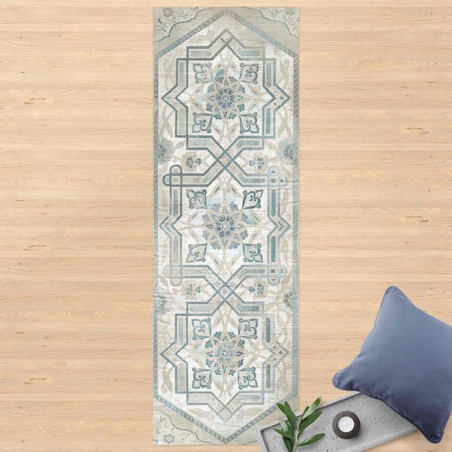 vloerkleed perzische look Wood Panels Persian Vintage III