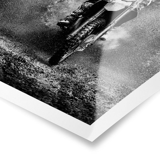 Posters Motocross In The Mud