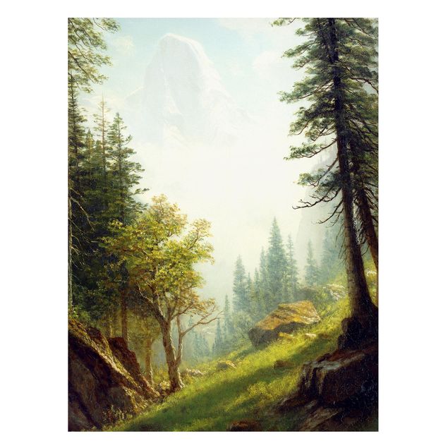 Magneetborden Albert Bierstadt - Among the Bernese Alps