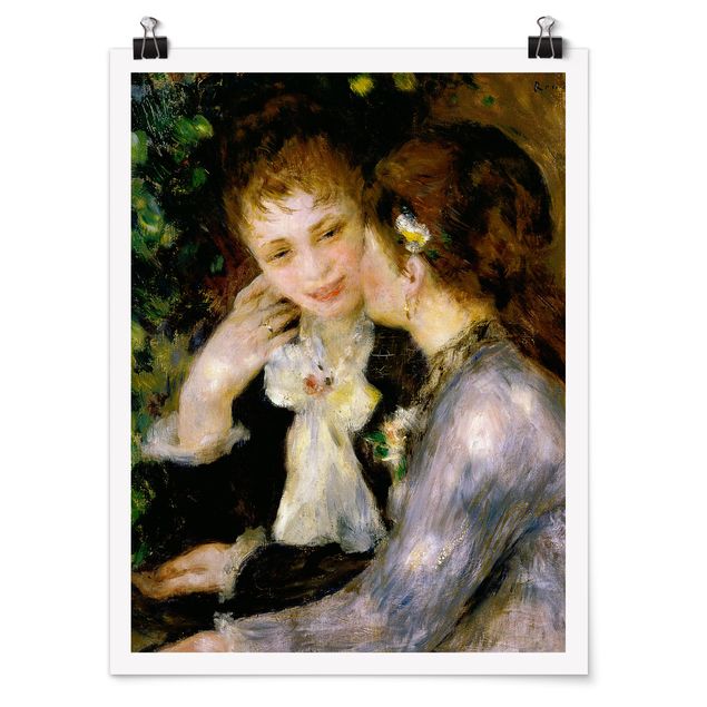 Posters Auguste Renoir - Confidences