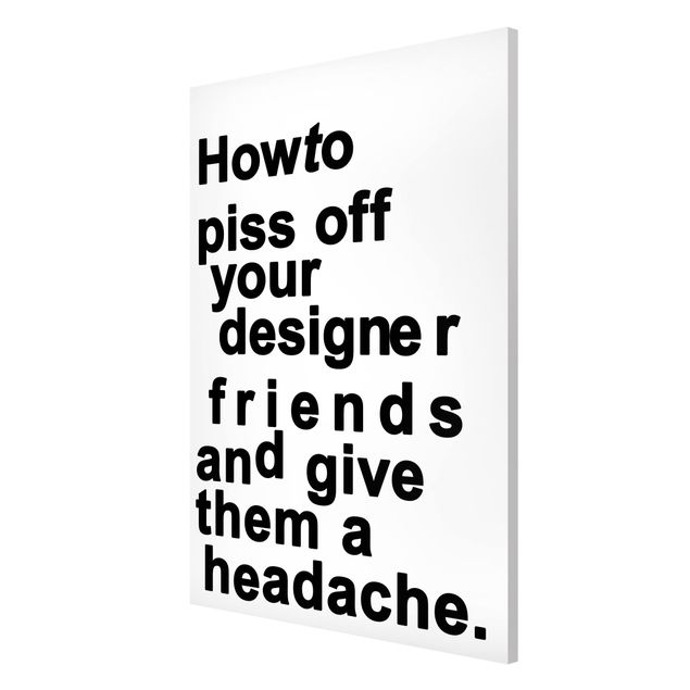 Magneetborden Designers Headache