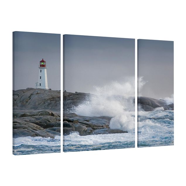 Canvas schilderijen - 3-delig Lighthouse