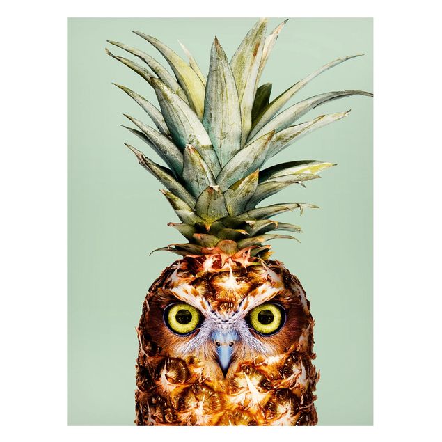 Magneetborden Pineapple With Owl
