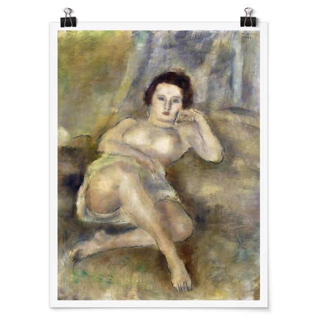 Posters Jules Pascin - Lying young Woman