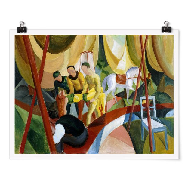 Posters August Macke - Circus