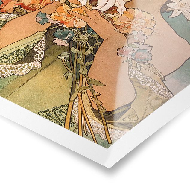 Posters Alfons Mucha - Flower