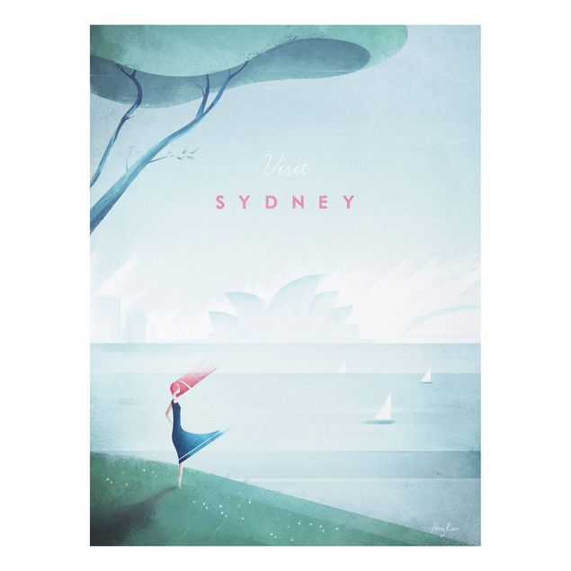 Forex schilderijen Travel Poster - Sidney