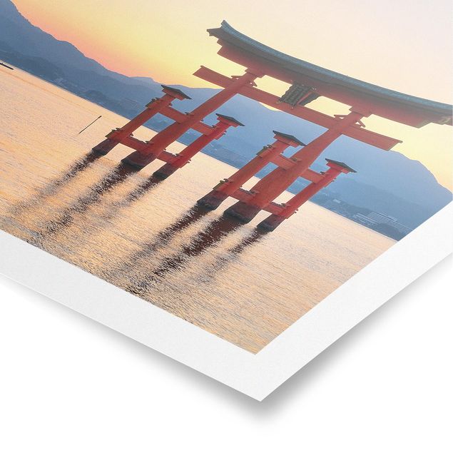 Posters Torii At Itsukushima