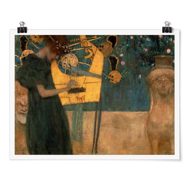 Posters Gustav Klimt - Music