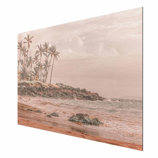 Aluminium Dibond schilderijen Aloha Hawaii Beach