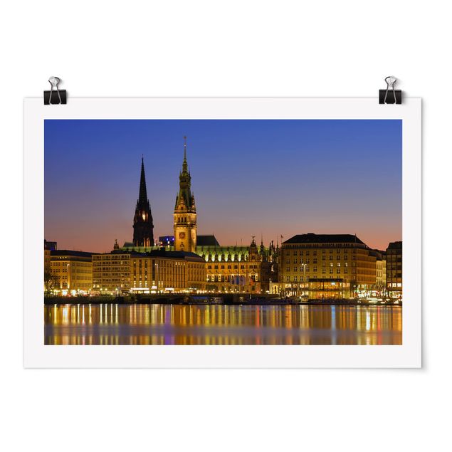 Posters Hamburg Panorama