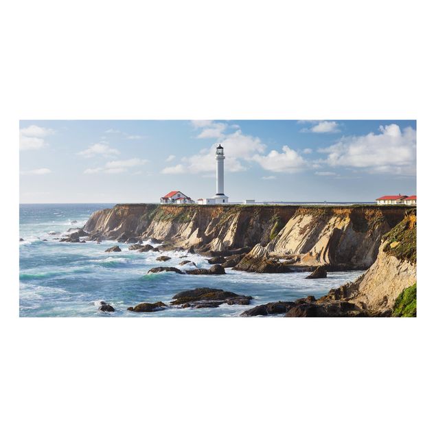 Spatscherm keuken Point Arena Lighthouse California