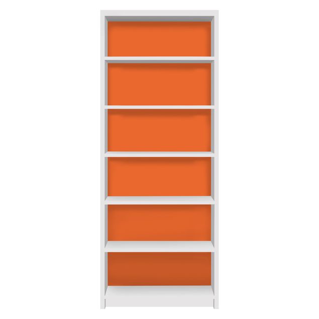 Meubelfolie IKEA Billy Boekenkast Colour Orange