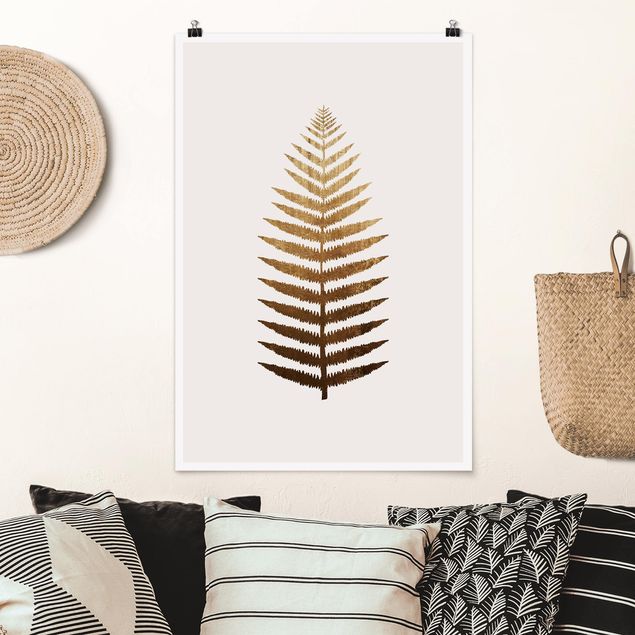 Posters Golden Leave - Fern
