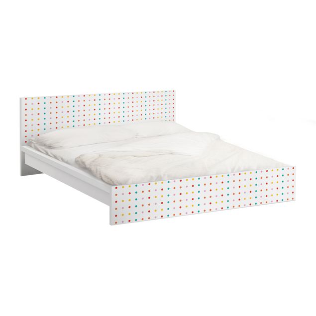 Meubelfolie IKEA Malm Bed No.UL748 Little Dots