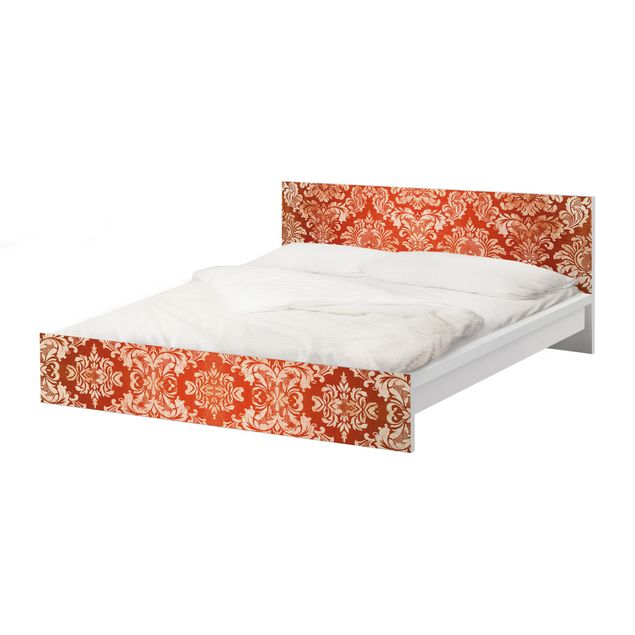 Meubelfolie IKEA Malm Bed Baroque Wallpaper